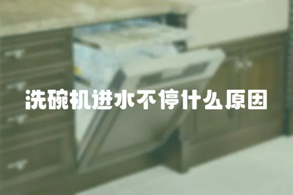 洗碗機進水不停什么原因
