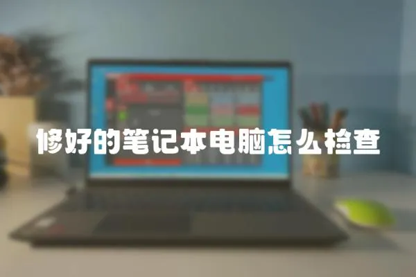 修好的筆記本電腦怎么檢查