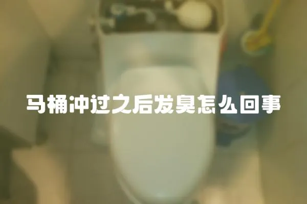 馬桶沖過之后發臭怎么回事