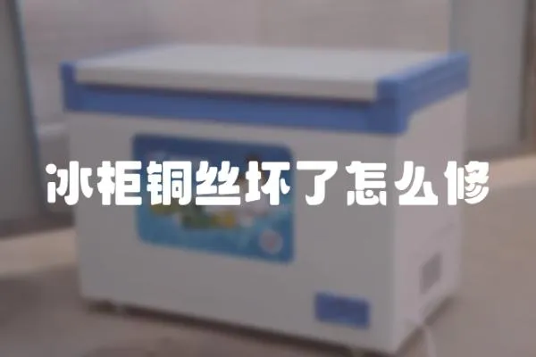 冰柜銅絲壞了怎么修