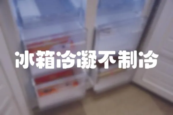 冰箱冷凝不制冷