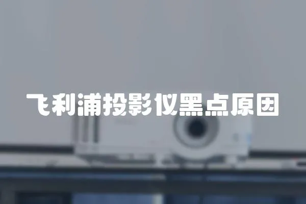 飛利浦投影儀黑點原因