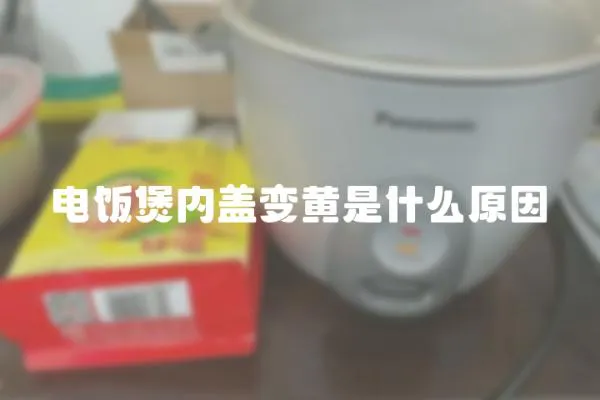 電飯煲內蓋變黃是什么原因