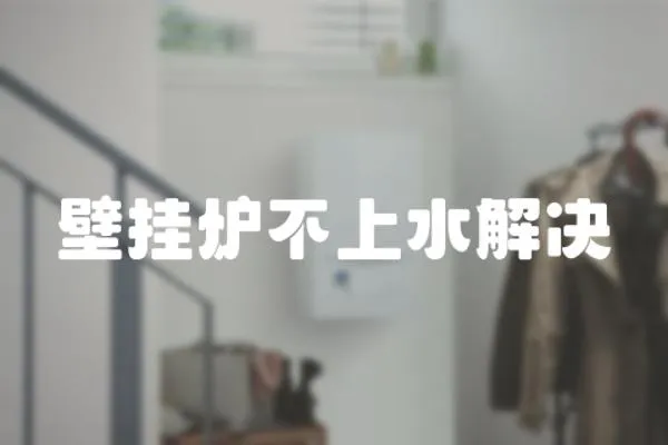 壁掛爐不上水解決