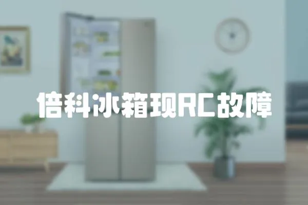倍科冰箱現RC故障