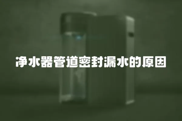 凈水器管道密封漏水的原因