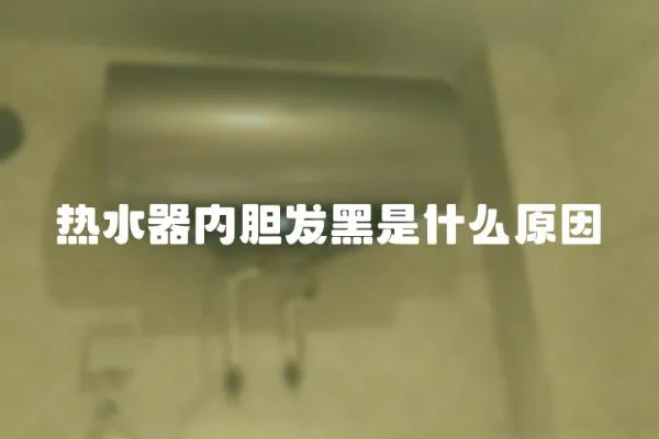 熱水器內膽發黑是什么原因