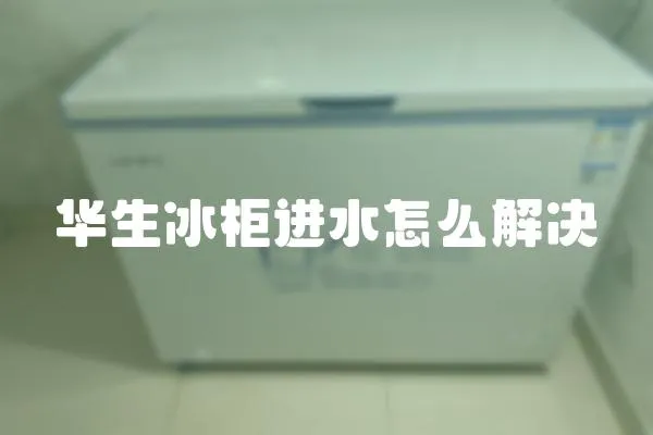 華生冰柜進水怎么解決