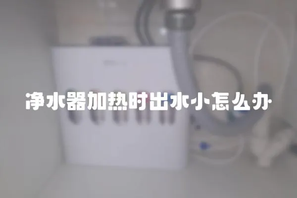 凈水器加熱時(shí)出水小怎么辦