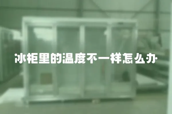 冰柜里的溫度不一樣怎么辦