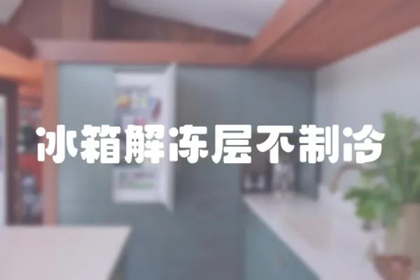 冰箱解凍層不制冷