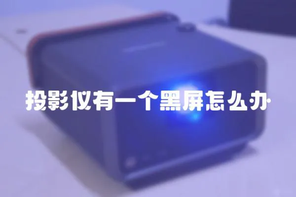 投影儀有一個黑屏怎么辦