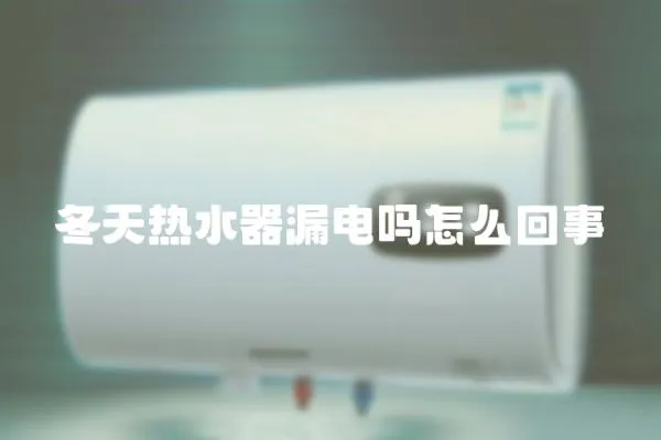 冬天熱水器漏電嗎怎么回事