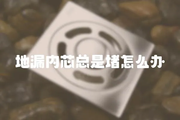 地漏內芯總是堵怎么辦