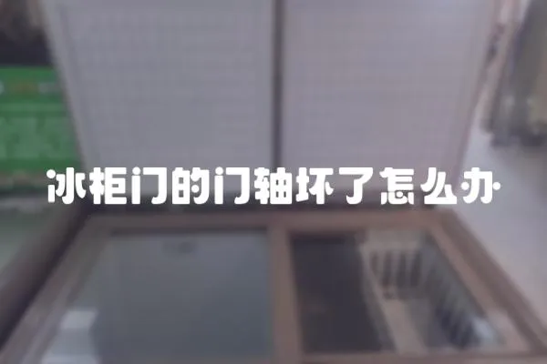 冰柜門的門軸壞了怎么辦