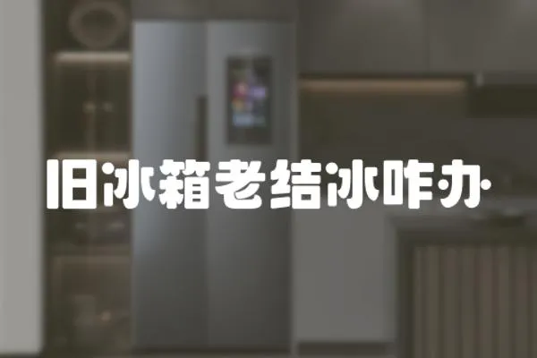 舊冰箱老結冰咋辦