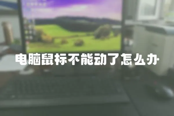 電腦鼠標不能動了怎么辦