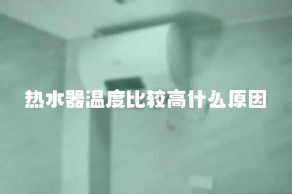 熱水器溫度比較高什么原因