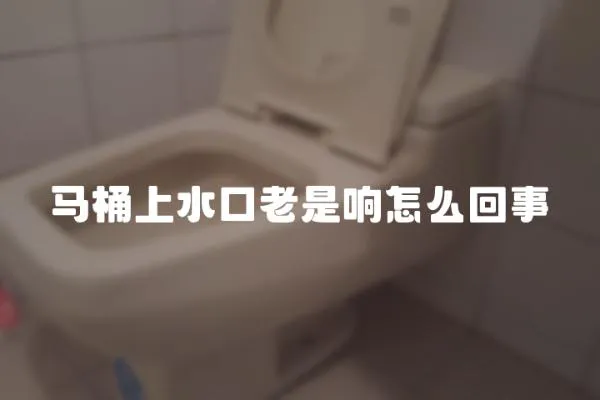 馬桶上水口老是響怎么回事
