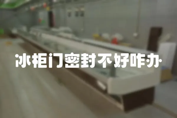 冰柜門密封不好咋辦