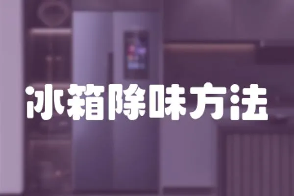 冰箱除味方法
