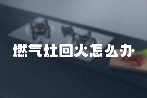 燃?xì)庠罨鼗鹪趺崔k