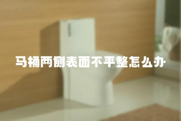 馬桶兩側表面不平整怎么辦