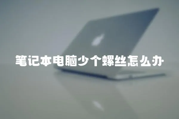 筆記本電腦少個(gè)螺絲怎么辦