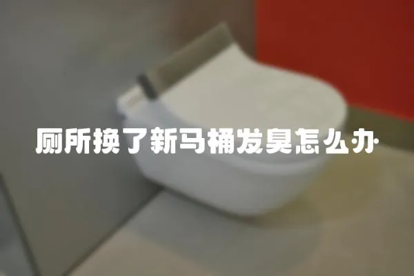 廁所換了新馬桶發臭怎么辦
