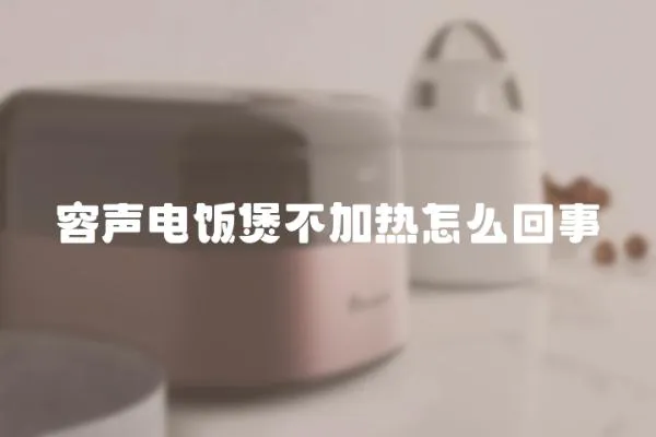 容聲電飯煲不加熱怎么回事