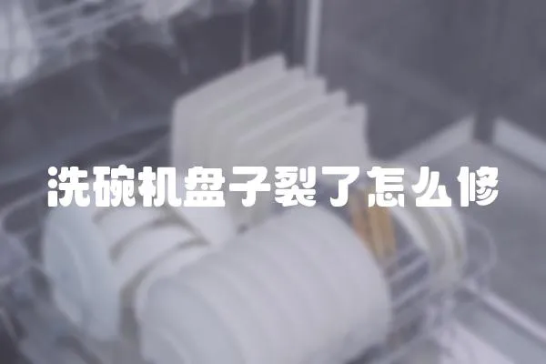 洗碗機(jī)盤子裂了怎么修