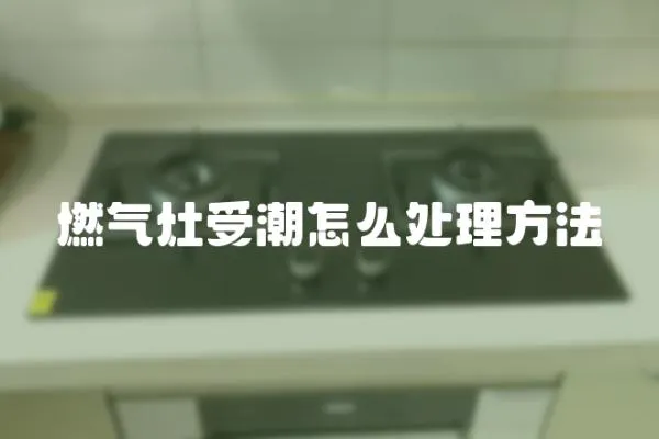 燃氣灶受潮怎么處理方法