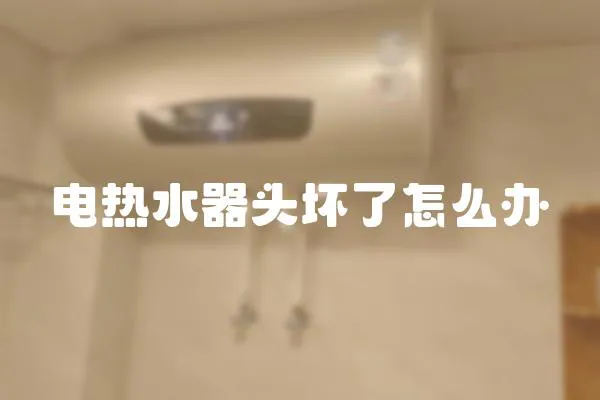 電熱水器頭壞了怎么辦