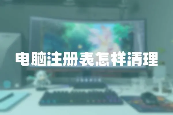 電腦注冊表怎樣清理
