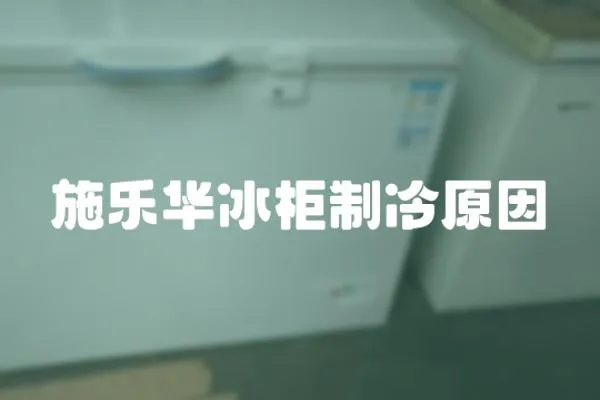 施樂華冰柜制冷原因