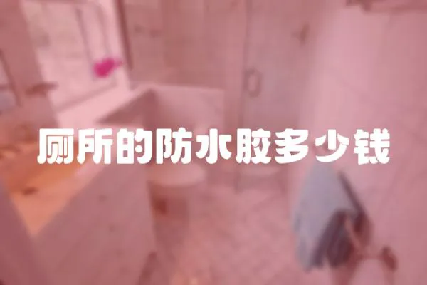 廁所的防水膠多少錢