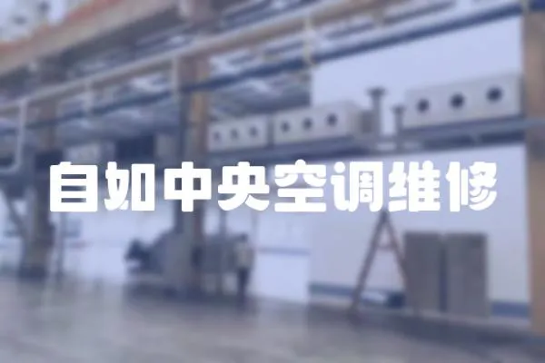 自如中央空調維修