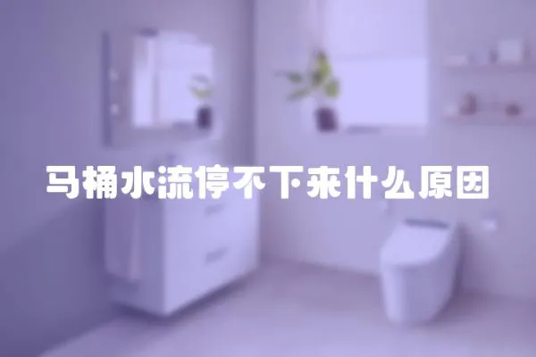 馬桶水流停不下來什么原因