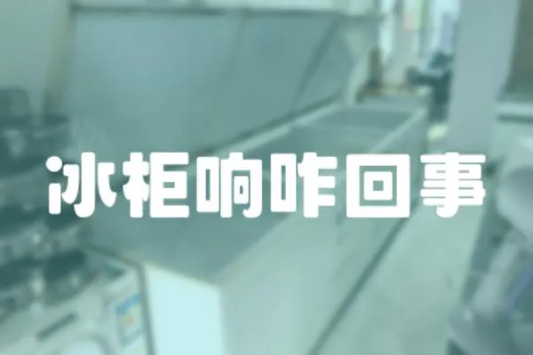 冰柜響咋回事