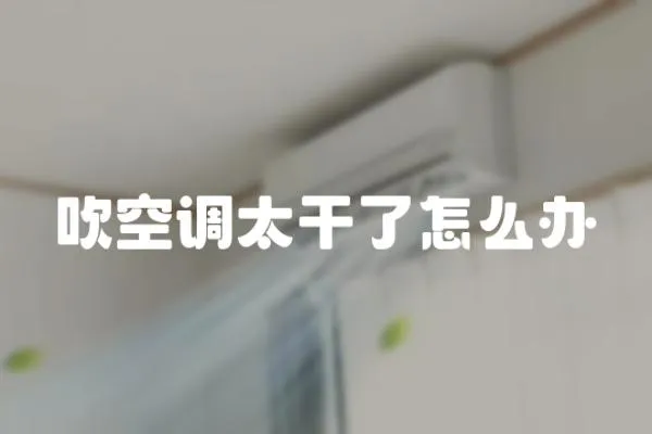 吹空調太干了怎么辦