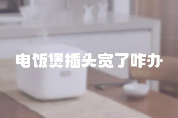 電飯煲插頭寬了咋辦