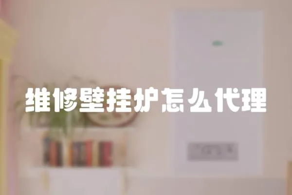 維修壁掛爐怎么代理