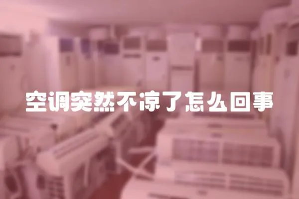 空調(diào)突然不涼了怎么回事