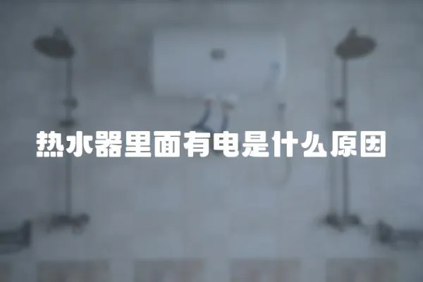 熱水器里面有電是什么原因