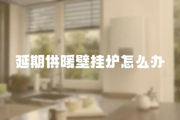 延期供暖壁掛爐怎么辦