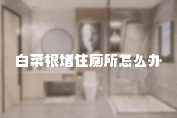 白菜根堵住廁所怎么辦