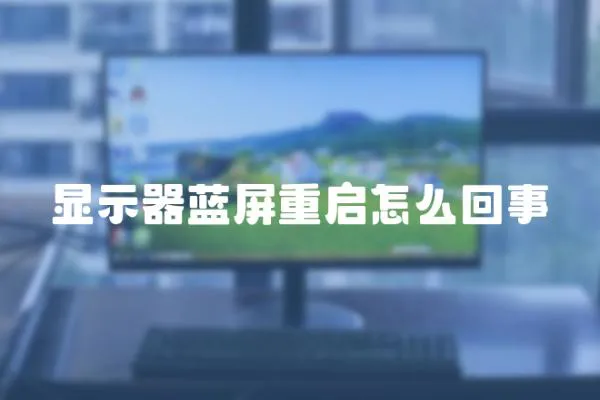 顯示器藍屏重啟怎么回事