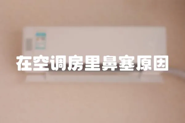 在空調房里鼻塞原因