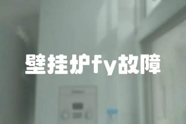 壁掛爐fy故障