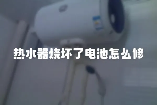 熱水器燒壞了電池怎么修